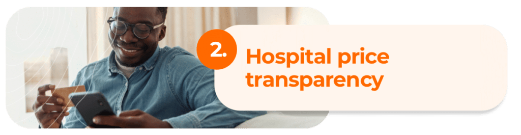 Hospital price transparency